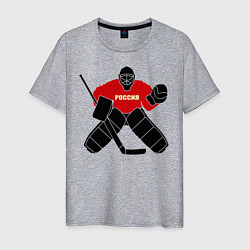 Мужская футболка Хоккей Россия