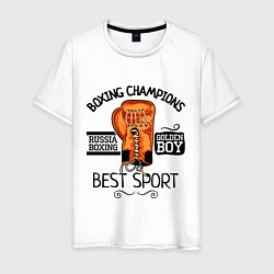 Мужская футболка Golden Boy: Best Sport