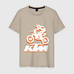 Мужская футболка KTM белый