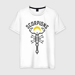 Мужская футболка Scorpions Moon