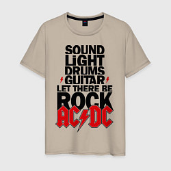 Мужская футболка AC/DC Rock