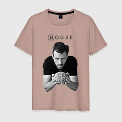 Мужская футболка House Brain