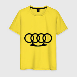 Мужская футболка Audi кастет