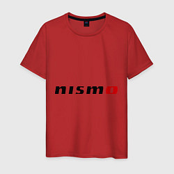 Футболка хлопковая мужская Nismo, цвет: красный