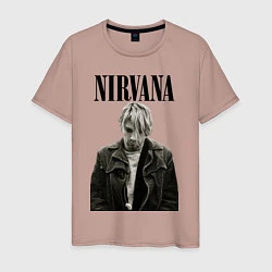 Мужская футболка Kurt Cobain: Young