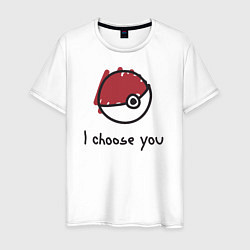 Мужская футболка I choose you