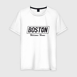 Мужская футболка Boston: Welcome Home
