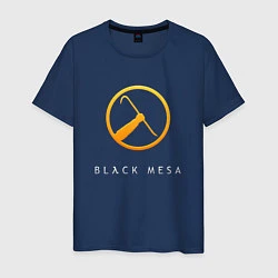 Футболка хлопковая мужская Black Mesa, цвет: тёмно-синий