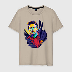 Мужская футболка Messi Art