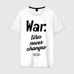 Мужская футболка War never changes