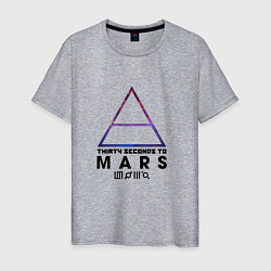 Мужская футболка Thirty seconds to mars cosmos