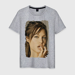 Мужская футболка Сексуальная Джоли