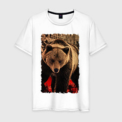 Мужская футболка Могучий русский медведь