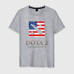 Мужская футболка Dota 2: USA
