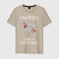 Мужская футболка Training to be a Witcher