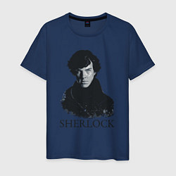Мужская футболка Sherlock Art
