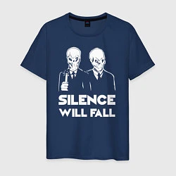 Мужская футболка The Silence will fall