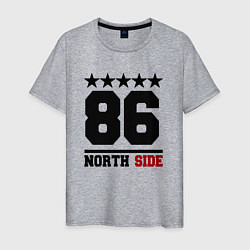 Мужская футболка 86 north side