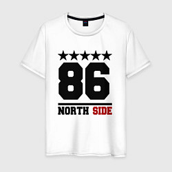 Мужская футболка 86 north side