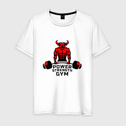 Мужская футболка Power Strength Gym