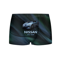 Трусы-боксеры мужские Nissan the best, цвет: 3D-принт
