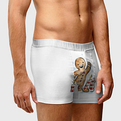 Трусы-боксеры мужские Печенюшка, цвет: 3D-принт — фото 2