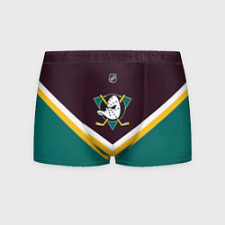 Трусы-боксеры мужские NHL: Anaheim Ducks, цвет: 3D-принт