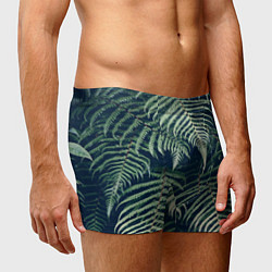 Трусы-боксеры мужские Папоротник, цвет: 3D-принт — фото 2