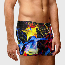 Трусы-боксеры мужские Краски, цвет: 3D-принт — фото 2