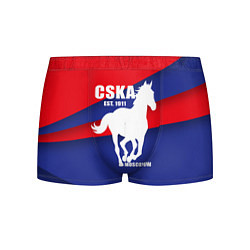 Трусы-боксеры мужские CSKA est. 1911 цвета 3D-принт — фото 1