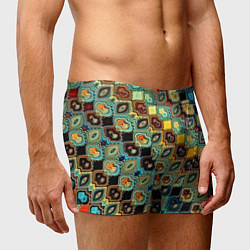 Трусы-боксеры мужские Мозаика, цвет: 3D-принт — фото 2