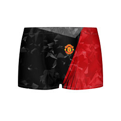 Трусы-боксеры мужские FC Manchester United: Abstract, цвет: 3D-принт