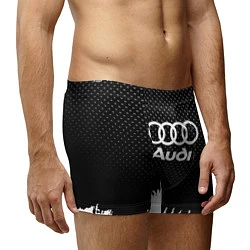 Трусы-боксеры мужские Audi: Black Side, цвет: 3D-принт — фото 2