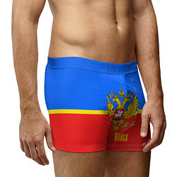Трусы-боксеры мужские Ульяновск: Россия, цвет: 3D-принт — фото 2