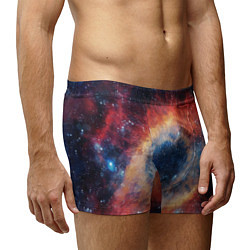 Трусы-боксеры мужские Взрыв к космосе, цвет: 3D-принт — фото 2