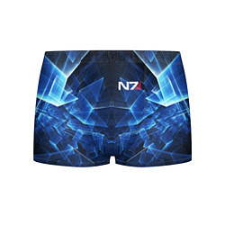 Трусы-боксеры мужские Mass Effect: Blue Armor N7, цвет: 3D-принт