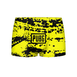 Трусы-боксеры мужские PUBG: Yellow Stained, цвет: 3D-принт