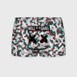 Трусы-боксеры мужские Mell x Gang, цвет: 3D-принт