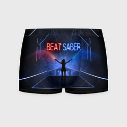 Трусы-боксеры мужские Beat Saber, цвет: 3D-принт