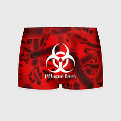 Трусы-боксеры мужские PLAGUE INC, цвет: 3D-принт