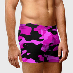 Трусы-боксеры мужские Цветной камуфляж, цвет: 3D-принт — фото 2