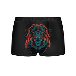 Трусы-боксеры мужские Лев на закате, цвет: 3D-принт