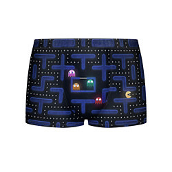 Трусы-боксеры мужские Pacman, цвет: 3D-принт