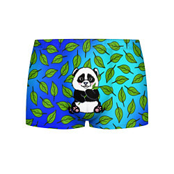 Трусы-боксеры мужские Панда, цвет: 3D-принт