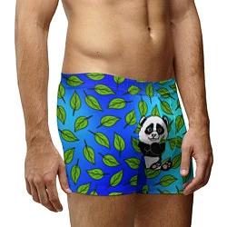 Трусы-боксеры мужские Панда, цвет: 3D-принт — фото 2