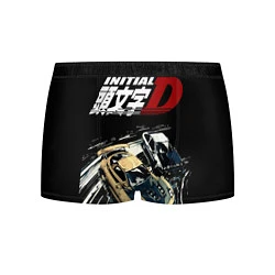 Трусы-боксеры мужские INITAIL D DRIFT, цвет: 3D-принт