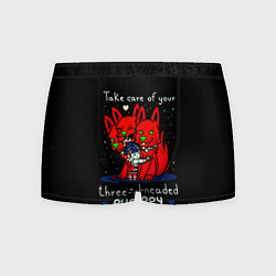 Трусы-боксеры мужские Hades Загрей и милый цербер, цвет: 3D-принт