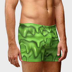 Трусы-боксеры мужские Green Slime, цвет: 3D-принт — фото 2