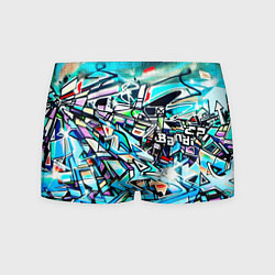 Трусы-боксеры мужские Граффити, цвет: 3D-принт