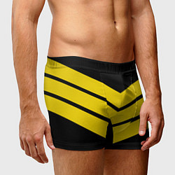 Трусы-боксеры мужские Три полоски, цвет: 3D-принт — фото 2